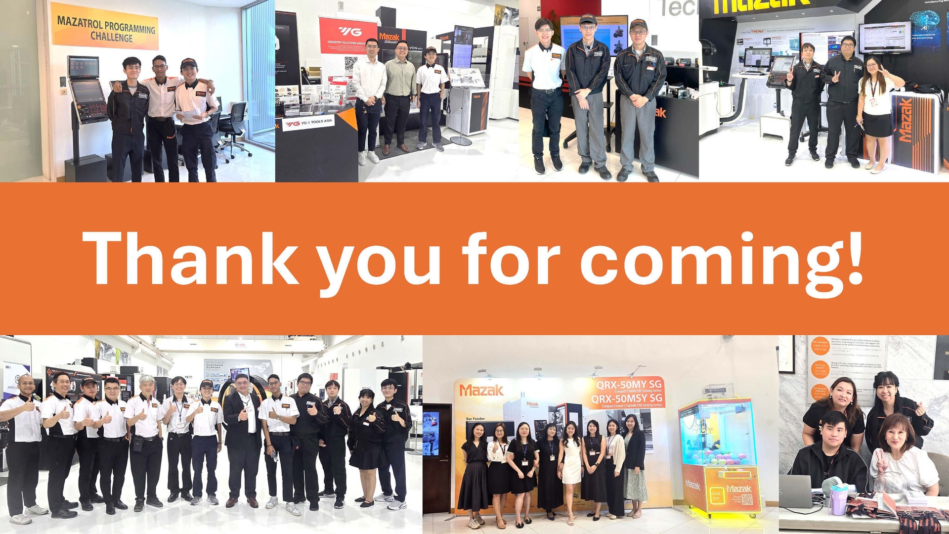 Thank you for coming!