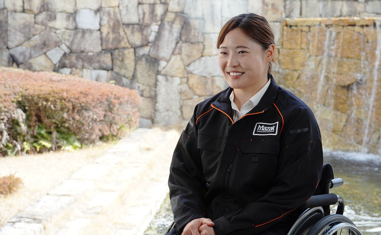 マザックメイト株式会社の佐藤那奈 社員「ミラノ・コルティナ2026