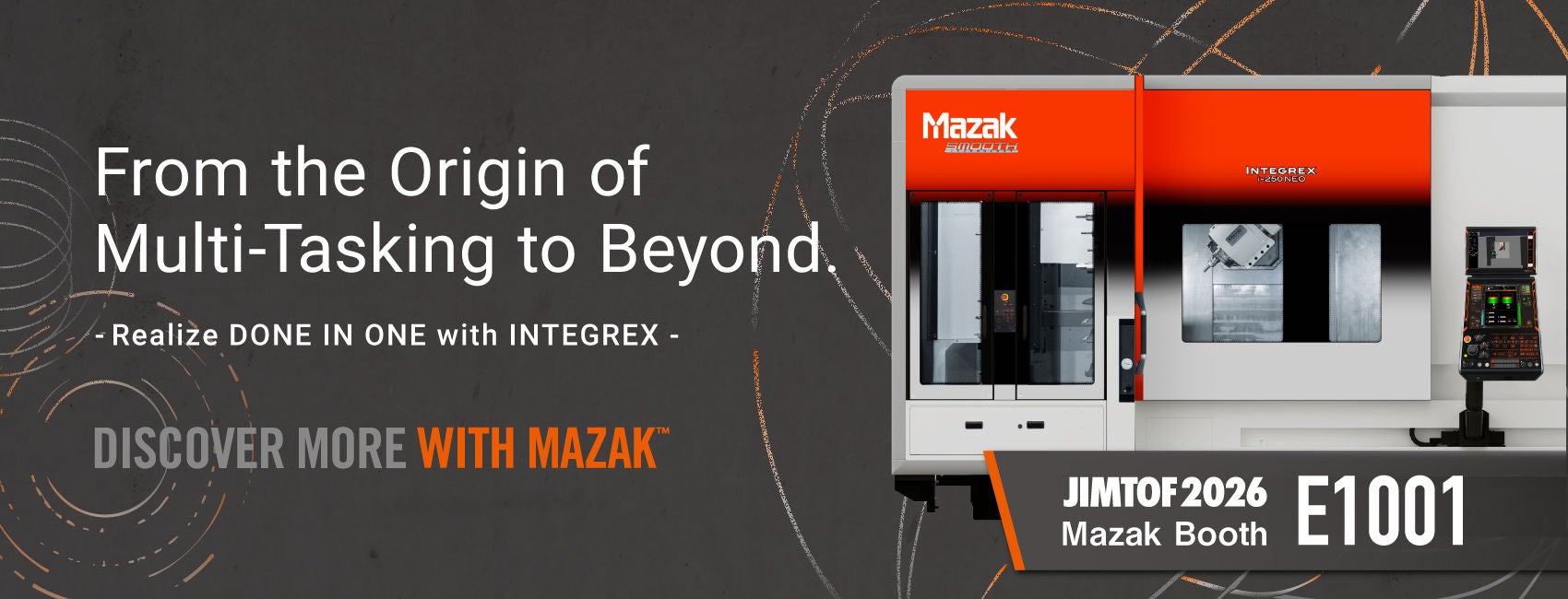 JIMTOF2026 - Upcoming Events | Yamazaki Mazak Corporation