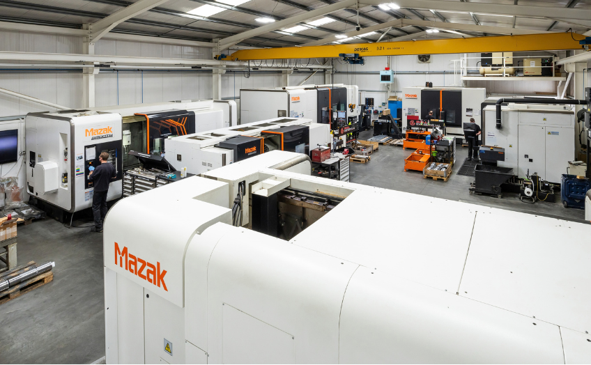 Gall Engineering Facility with Mazak machines