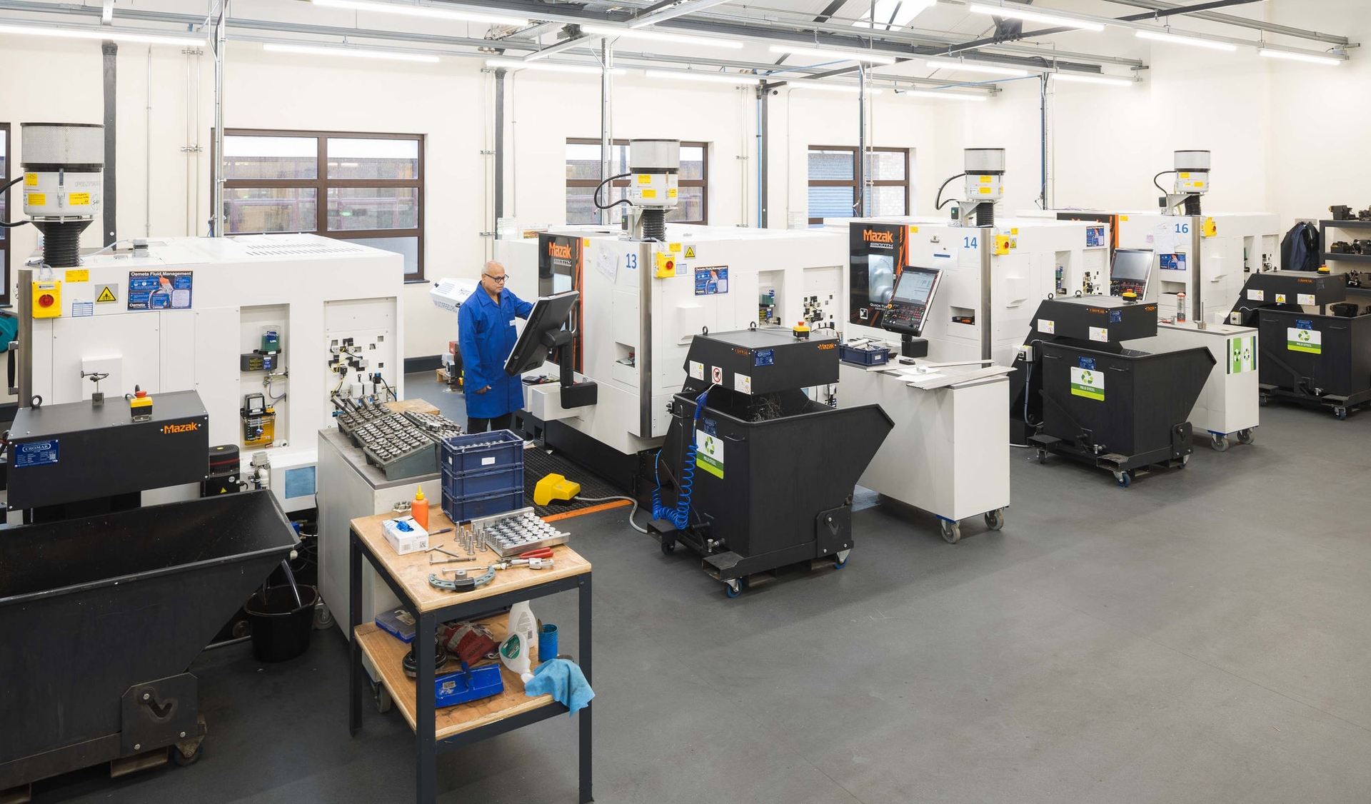 Viking Precision Engineers Ltd has invested in four Yamazaki Mazak QUICK TURN 250 lathes