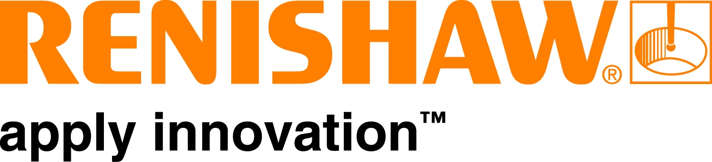 Renishaw Primary identity and strapeline orange and black logo CMYK jpg