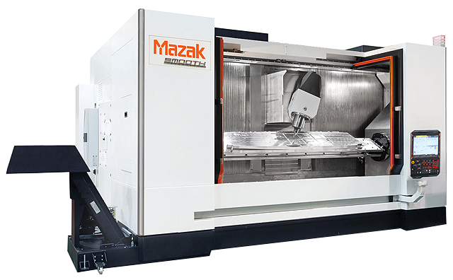 Mazak VTC-800/30SDR z podwójnymi stołami obrotowymi