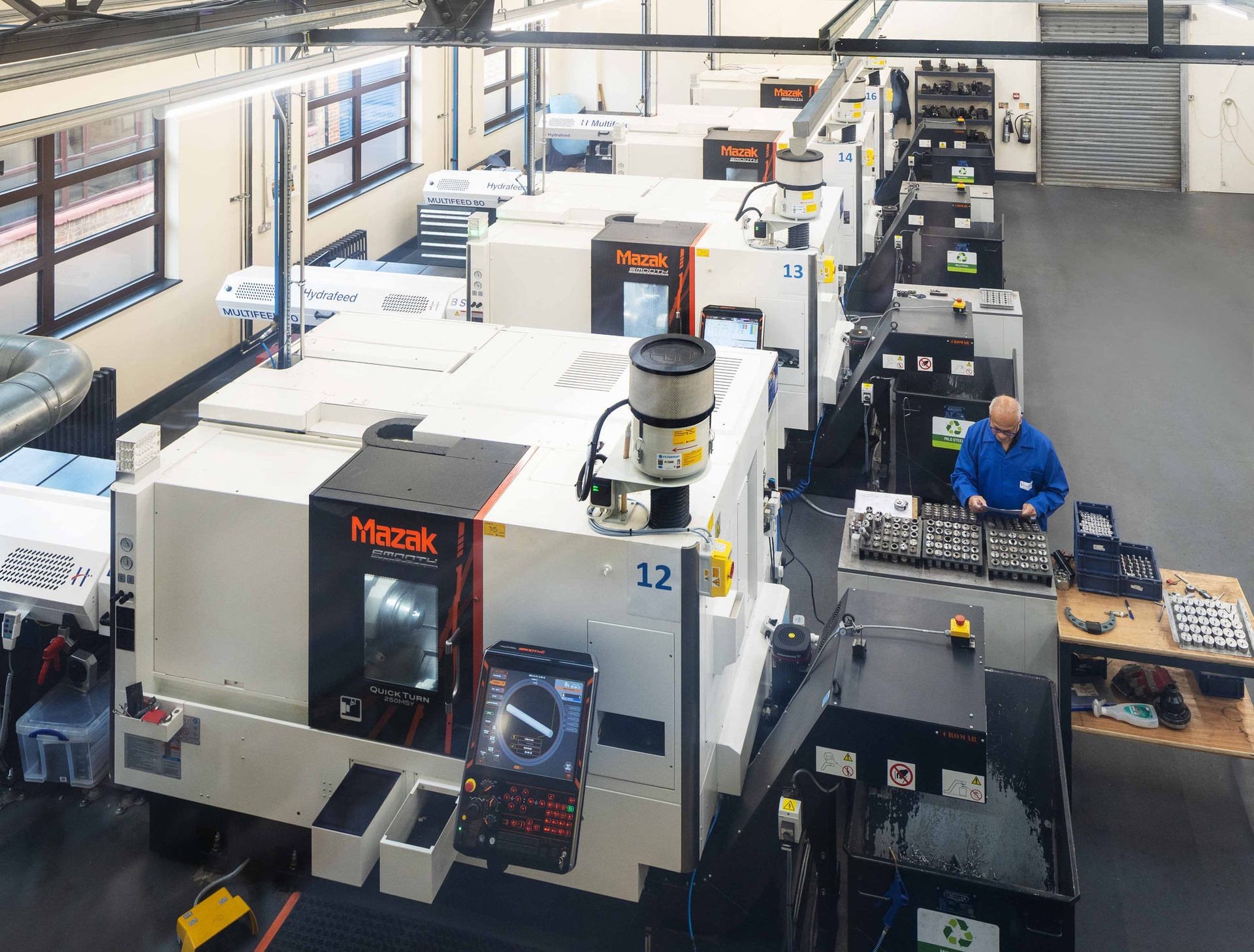 Viking Factory with Mazak machines