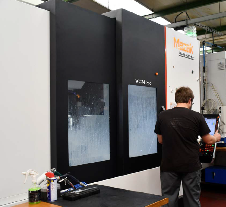 Er kwam ook een VCN700 de werkvloer versterken bij ViaVorm