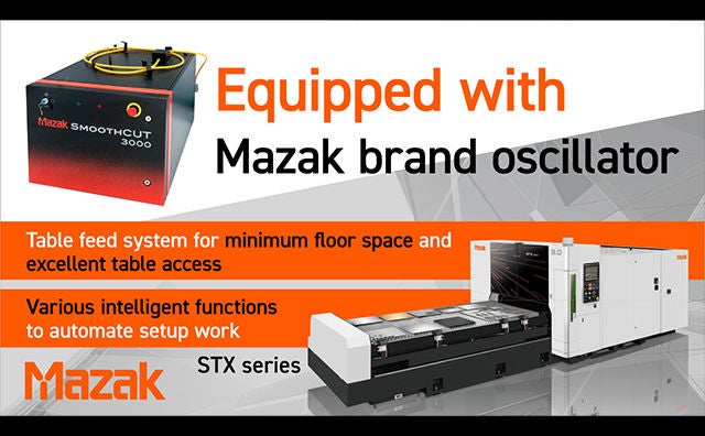 Laser Processing Machines STX - Products | Yamazaki Mazak Corporation