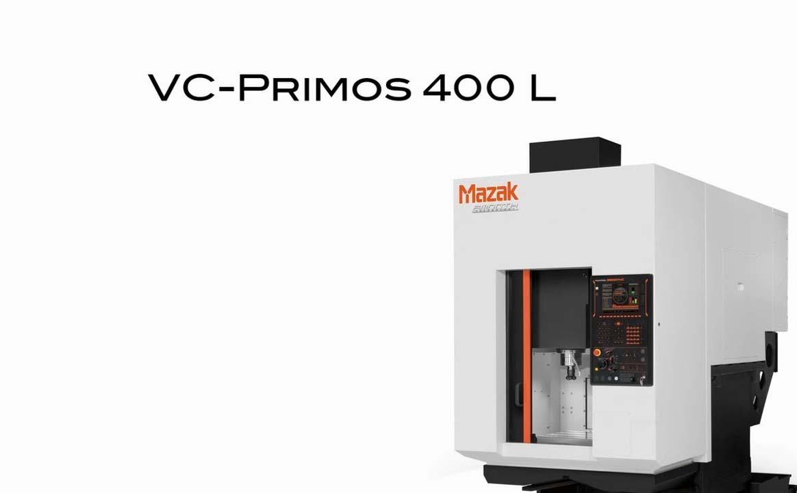 Vc primos 400 l compact high performance vertical machining center